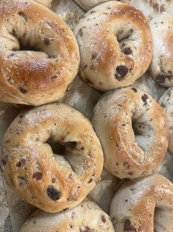 Bagel w vegan cream chz