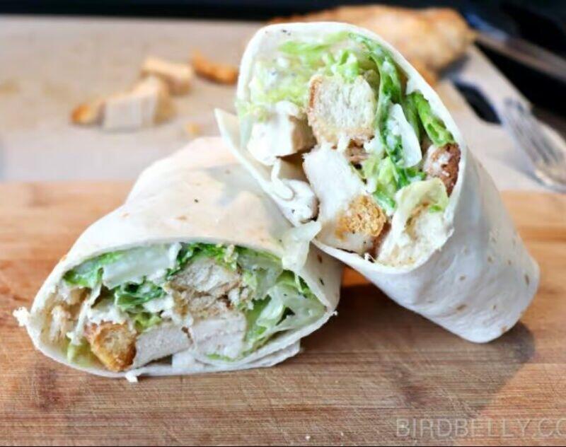 The Chicken Caesar Wrap